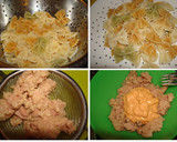 Foto del paso 5 de la receta: Ensalada de lazos con atún y salsa rosa