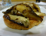 Foto del paso 1 de la receta: Pintxo de seta y huevo de perdiz