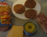Foto del paso 2 de la receta: Hamburguesa de ternera y piña