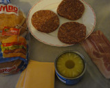 Foto del paso 2 de la receta: Hamburguesa de ternera y piña