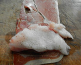 Foto del paso 1 de la receta: Filetes de rape envueltos en jamon serrano