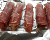 Foto del paso 2 de la receta: Filetes de rape envueltos en jamon serrano