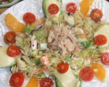 Foto del paso 7 de la receta: Ensalada completa con mayonesa de naranja