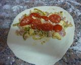 Foto del paso 5 de la receta: Calzones rellenos con tres quesos y paleta cocida caseros