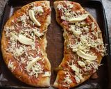 Foto del paso 8 de la receta: Calzones rellenos con tres quesos y paleta cocida caseros