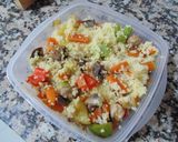Foto del paso 4 de la receta: Cuscús con wok de verduras rápido