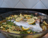 Foto del paso 3 de la receta: Dorada al horno con verduras
