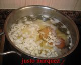 Foto del paso 5 de la receta: Puré de patatas con nata y jamón