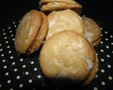 Foto del paso 4 de la receta: Alfajores cordobeses con relleno dulce de leche y dulce de fruta