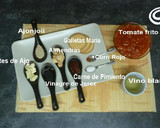 Foto del paso 1 de la receta: Bacalao con salsa de tomate al romesco y arroz basmati