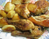 Foto del paso 4 de la receta: Pollo a la mantequilla ligera con pimientos italianos