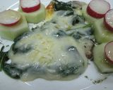 Foto del paso 3 de la receta: Espinaca salteada con queso mozzarella