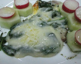 Foto del paso 3 de la receta: Espinaca salteada con queso mozzarella