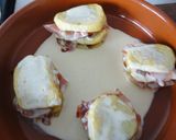 Foto del paso 6 de la receta: Rodajitas de patata con jamón y champiñones