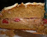 Foto del paso 7 de la receta: Torta de café y fresas