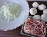 Foto del paso 1 de la receta: Risotto carbonara