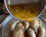 Foto del paso 6 de la receta: Picantones asado con naranja y arroz al aroma de azafrán