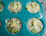 Foto del paso 3 de la receta: Pastelitos de lechuga con corazón de queso