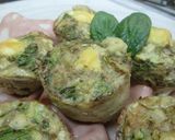Foto del paso 5 de la receta: Pastelitos de lechuga con corazón de queso