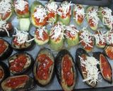 Foto del paso 10 de la receta: Berenjenas y calabacines a la napolitana con queso y pimiento