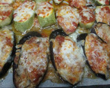 Foto del paso 11 de la receta: Berenjenas y calabacines a la napolitana con queso y pimiento