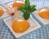 Foto del paso 6 de la receta: Melocotones sobre sopita de mascarpone