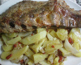 Foto del paso 6 de la receta: Costillar de cerdo al horno con patatas blandas