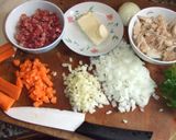 Foto del paso 1 de la receta: Pastel de hojaldre de pollo y verduras