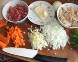 Foto del paso 1 de la receta: Pastel de hojaldre de pollo y verduras