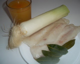 Foto del paso 2 de la receta: Merluza cocida con puerros
