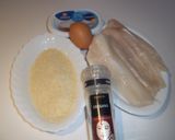 Foto del paso 1 de la receta: Lomos de merluza rellenos de crema queso y rebozados