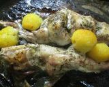 Foto del paso 4 de la receta: Conejo asado al horno con albaricoques
