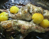Foto del paso 4 de la receta: Conejo asado al horno con albaricoques