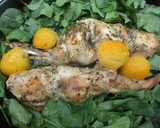 Foto del paso 6 de la receta: Conejo asado al horno con albaricoques