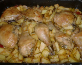 Foto del paso 5 de la receta: Pollo al horno con cerveza al limón