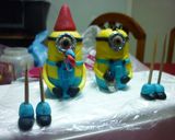 Foto del paso 6 de la receta: Torta los Minions para cumpleaños de Felipe
