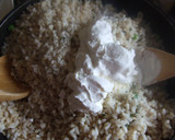 Foto del paso 4 de la receta: Rosca de arroz integral con guisantes