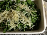 Ensalada de rúcula y queso