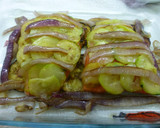 Foto del paso 8 de la receta: Milhojas de salmón y verduras