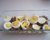 Foto del paso 7 de la receta: Carne picada, puré de patatas y huevo duro, al horno