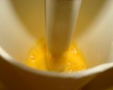 Foto del paso 1 de la receta: Espuma de melocotón al aroma de vainilla
