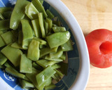 Foto del paso 4 de la receta: Ensalada sencilla de judías verdes con lomitos de caballa