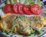 Foto del paso 7 de la receta: Tortilla francesa con verduras y queso parmesano