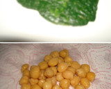Foto del paso 1 de la receta: Budin de espinacas con garbanzos