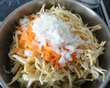 Foto del paso 2 de la receta: Ensalada de pasta y pollo con aliño de yogur