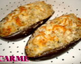 Foto del paso 7 de la receta: Berenjenas rellenas vegetarianas