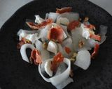 Foto del paso 5 de la receta: Carpaccio de melón con crujiente de jamón