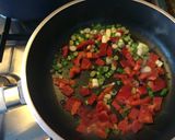 Foto del paso 2 de la receta: Quinoa roja con vegetales (apto celíacos)