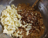 Foto del paso 4 de la receta: Pastel de manzana relleno de queso con cobertura de vainilla