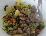Foto del paso 6 de la receta: Ensalada con solomillo de pato